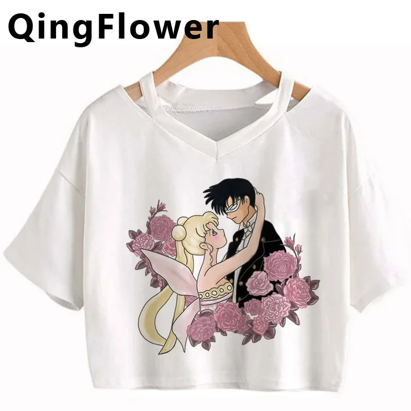 Kawaii Anime Harajuku T-Shirt – Fun & Cute Fashion - Inarah's Fashion