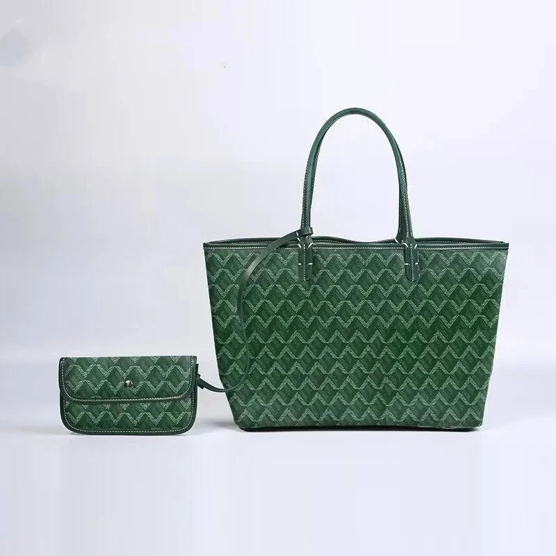 Luxury Leather Tote Bag – Large Capacity Shoulder Bag - Inarah's Fashion