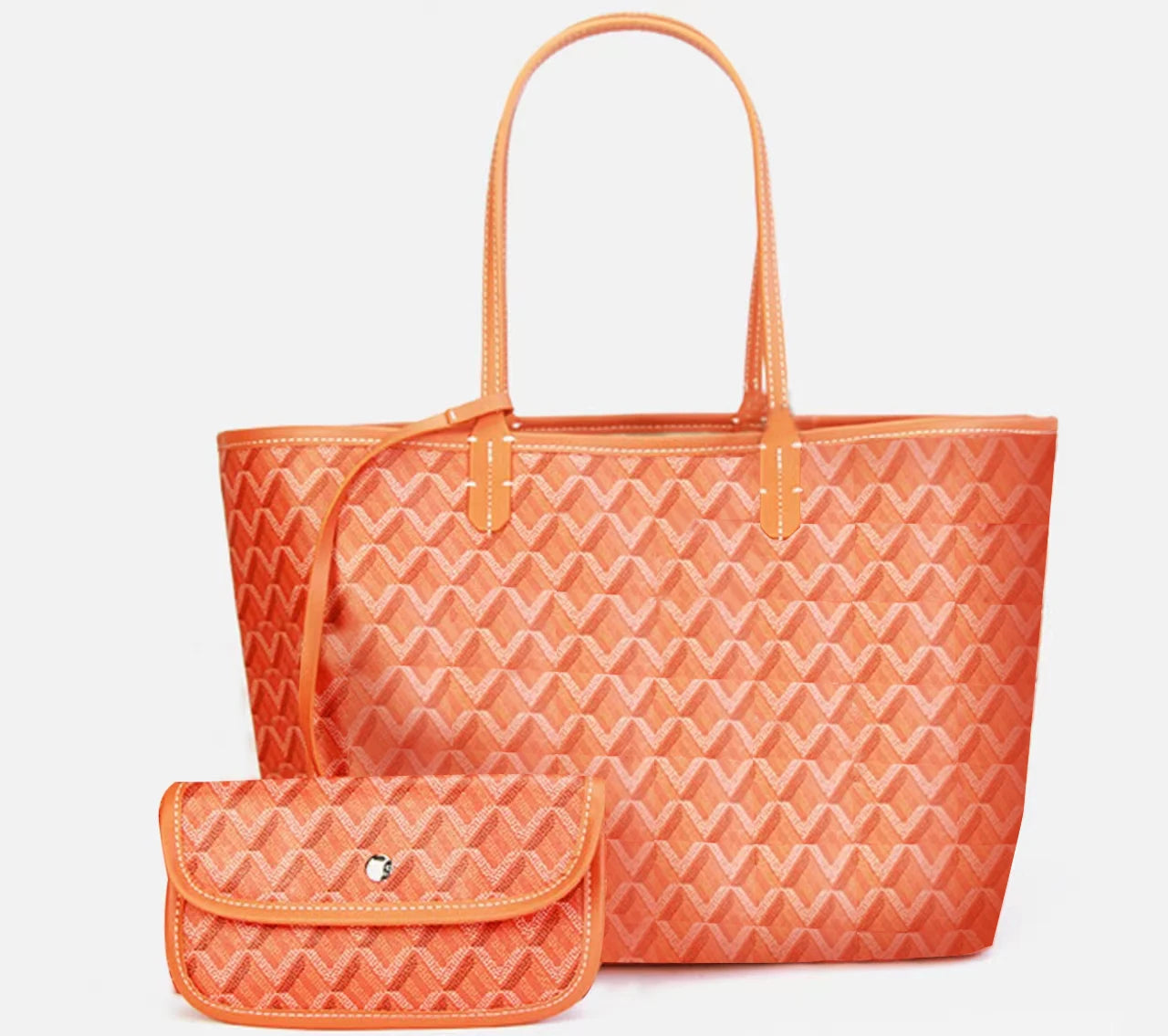 Luxury Leather Tote Bag – Large Capacity Shoulder Bag - Inarah's Fashion