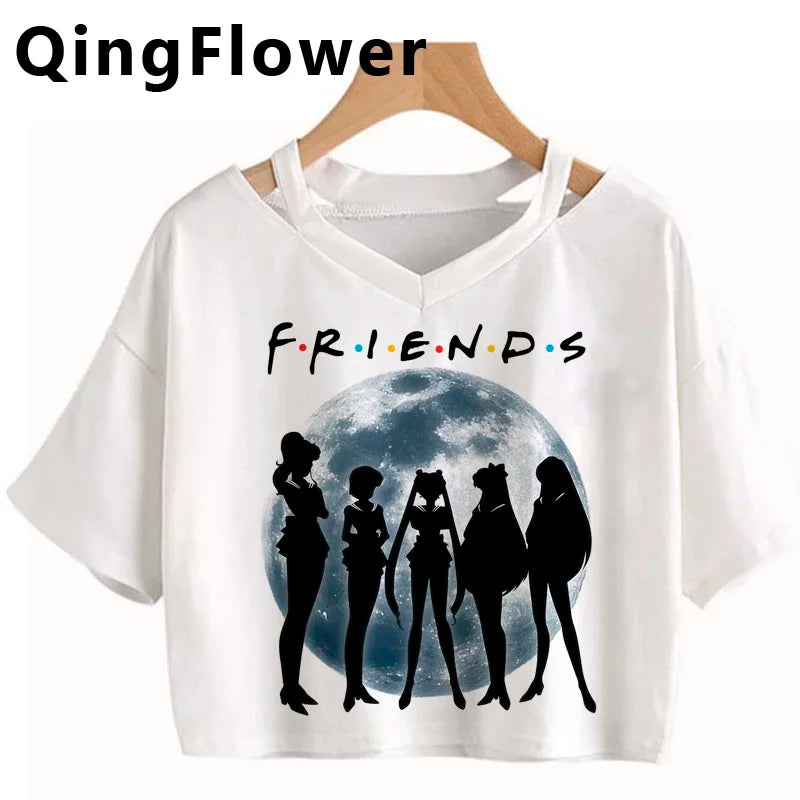 Kawaii Anime Harajuku T-Shirt – Fun & Cute Fashion - Inarah's Fashion