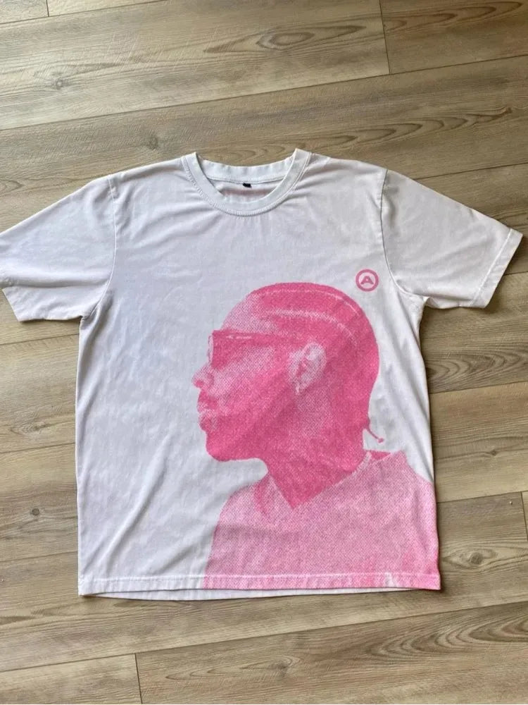 Vintage Hip-Hop Printed T-Shirt – Oversized Streetwear - Inarah's Fashion