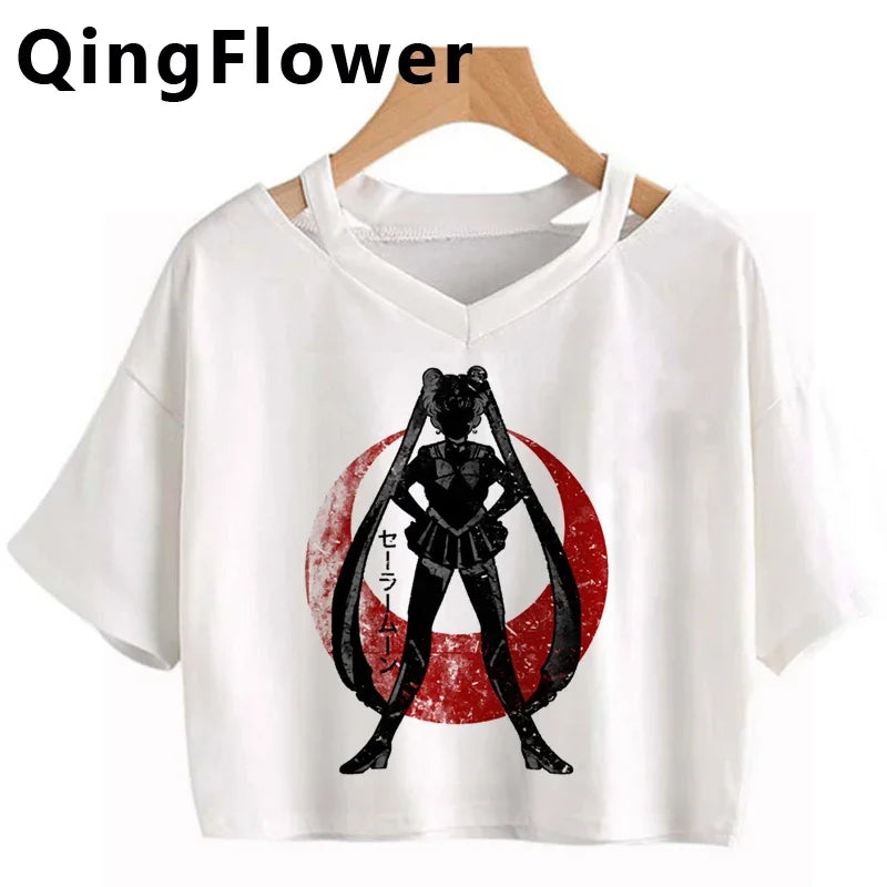 Kawaii Anime Harajuku T-Shirt – Fun & Cute Fashion - Inarah's Fashion