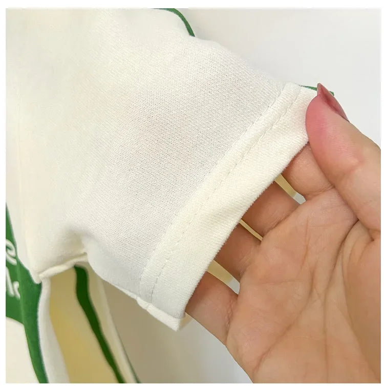 2025 Kids Striped Summer Set – Short Sleeve Top & Shorts (2-Piece) - Inarah Trade Ltd