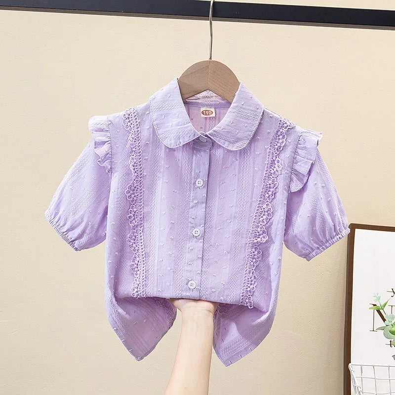 Cute Vintage T-Shirt for Girls – Fairy Streetwear Toddler Summer Top - Inarah Trade Ltd