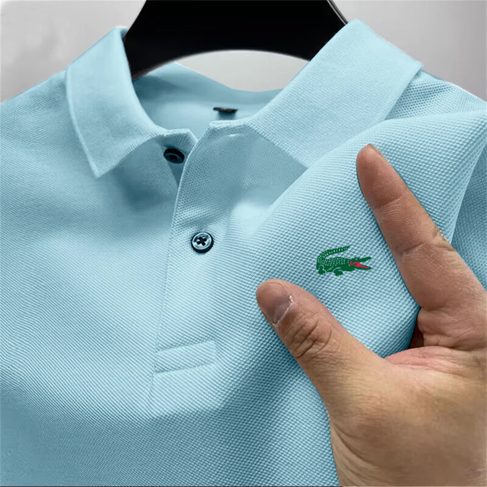 Men’s Summer Quick-Dry Polo Shirt – Casual, Sport, Golf, Business Wear - Inarah Trade Ltd