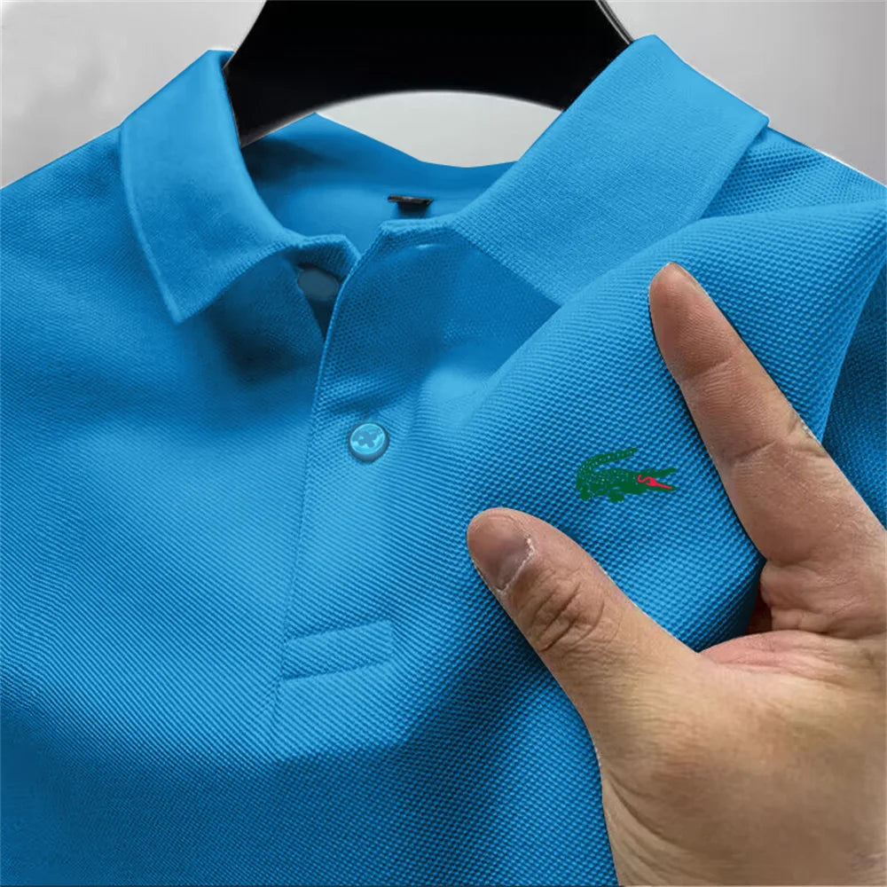 Men’s Summer Quick-Dry Polo Shirt – Casual, Sport, Golf, Business Wear - Inarah Trade Ltd
