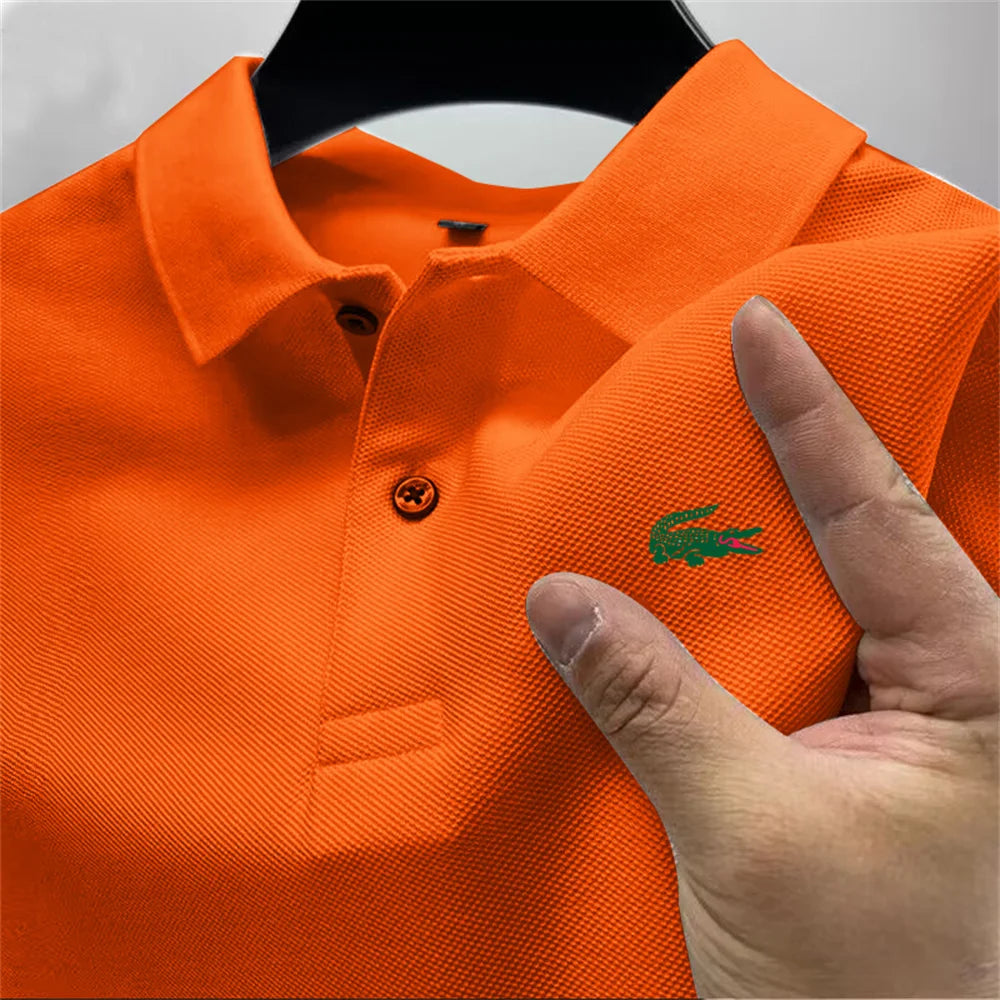 Men’s Summer Quick-Dry Polo Shirt – Casual, Sport, Golf, Business Wear - Inarah Trade Ltd
