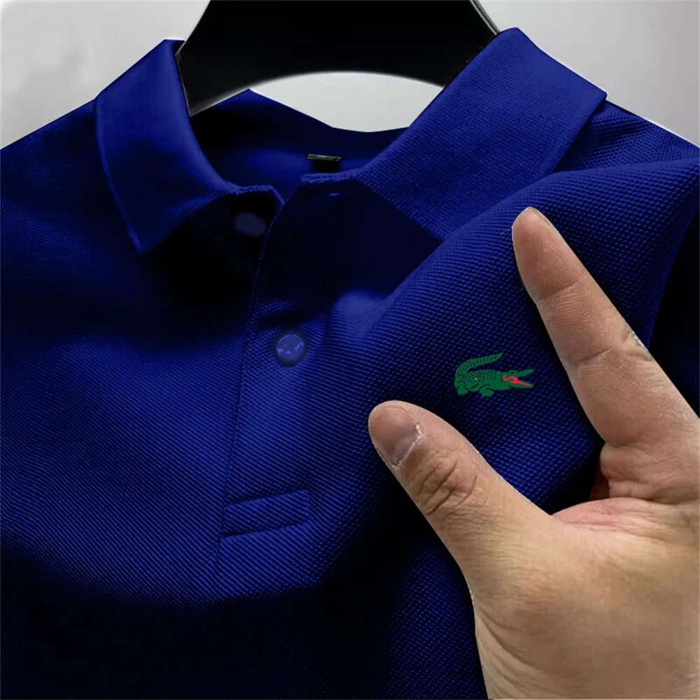 Men’s Summer Quick-Dry Polo Shirt – Casual, Sport, Golf, Business Wear - Inarah Trade Ltd