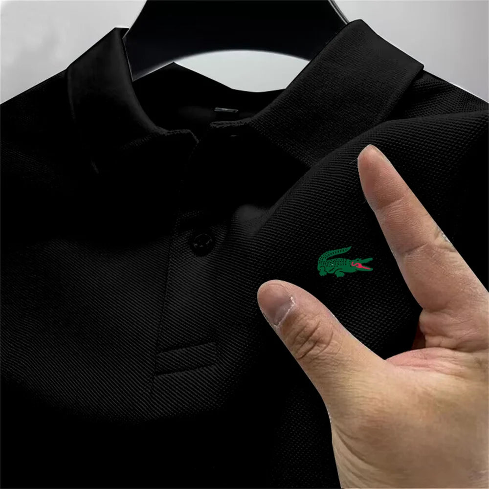 Men’s Summer Quick-Dry Polo Shirt – Casual, Sport, Golf, Business Wear - Inarah Trade Ltd