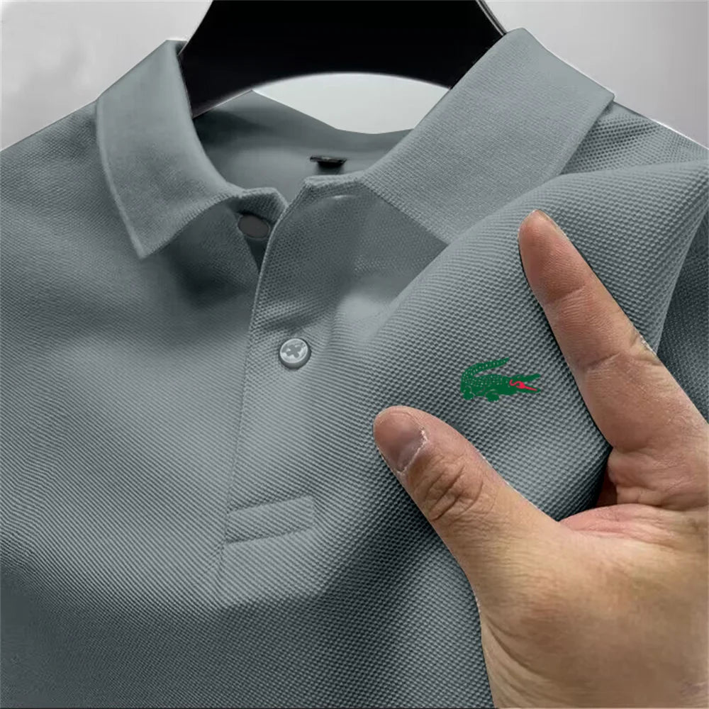 Men’s Summer Quick-Dry Polo Shirt – Casual, Sport, Golf, Business Wear - Inarah Trade Ltd