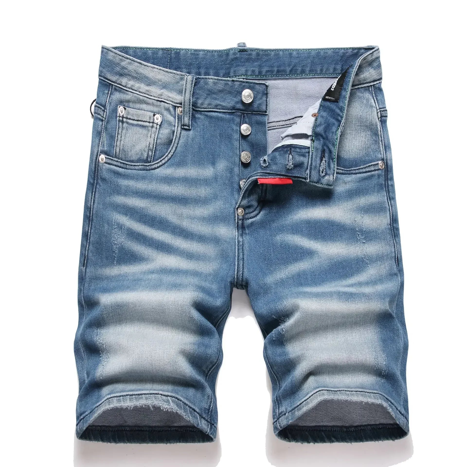 Men’s High Street Ripped Denim Shorts. - Inarah Trade Ltd