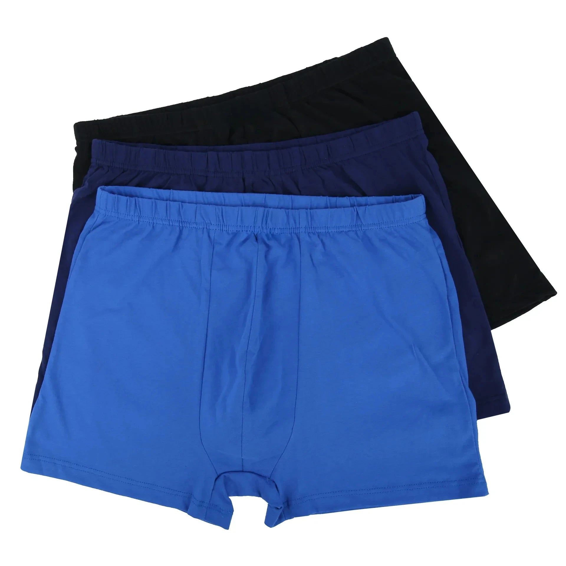 Pack Men’s Cotton Boxer Briefs  Loose Fit & Breathable - Inarah Trade Ltd