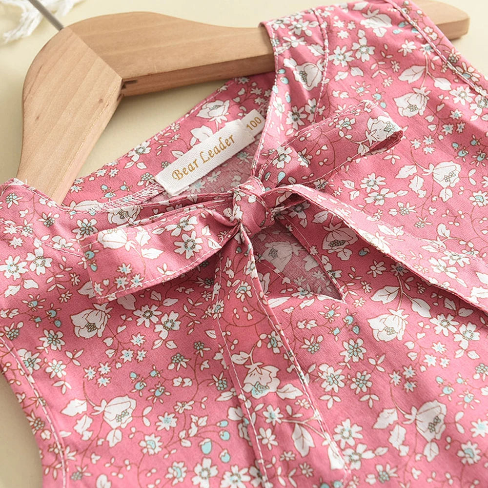 Melario Baby Girl Summer Outfit – Floral Blouse & Pants Set (2–6Y) - Inarah Trade Ltd