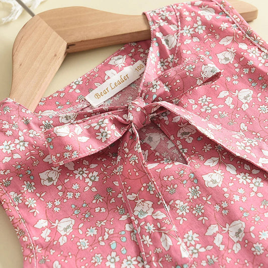 Melario Baby Girl Summer Outfit – Floral Blouse & Pants Set (2–6Y) - Inarah Trade Ltd