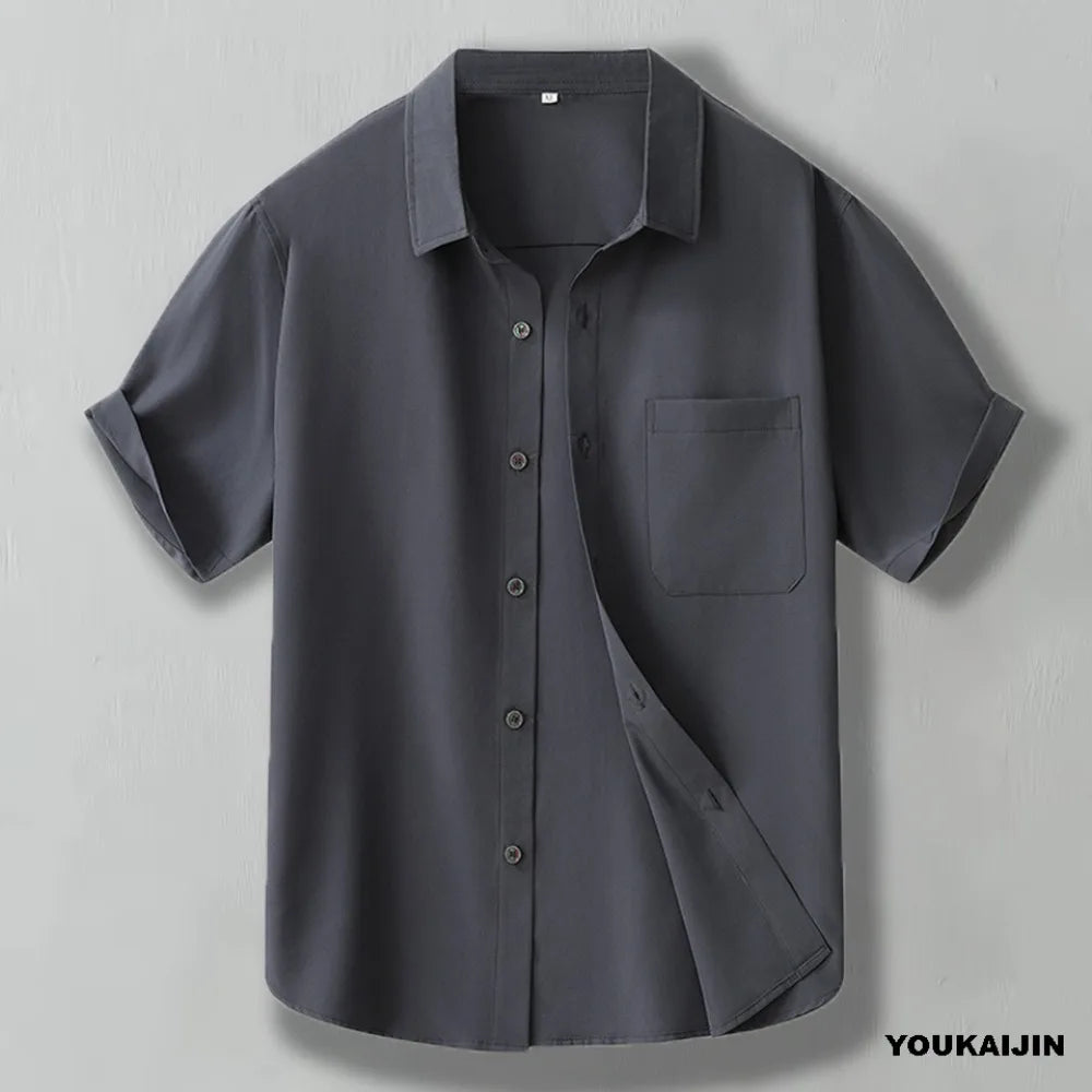 Men’s Slim Fit Anti-Wrinkle Dress Shirt. - Inarah Trade Ltd