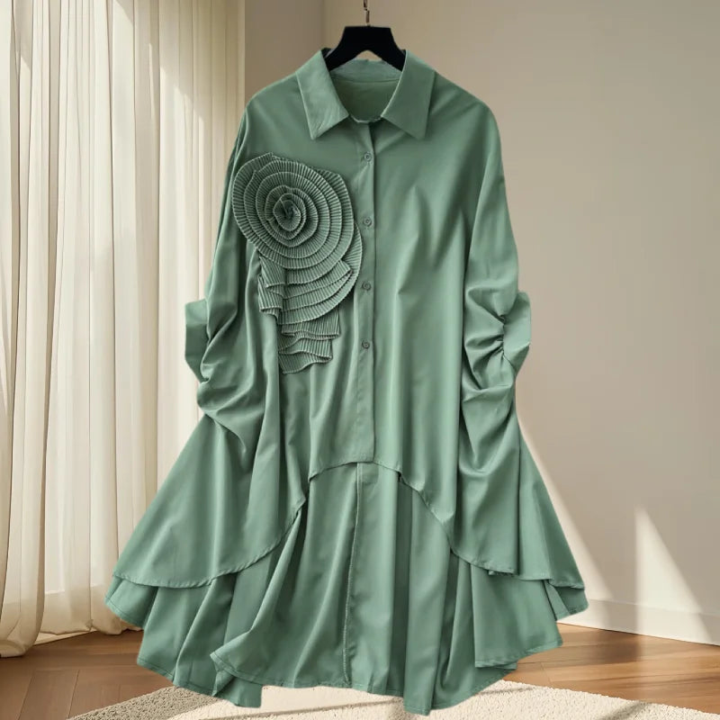 2025 European Loose Blouse – Women’s Batwing Sleeve Top - Inarah Trade Ltd