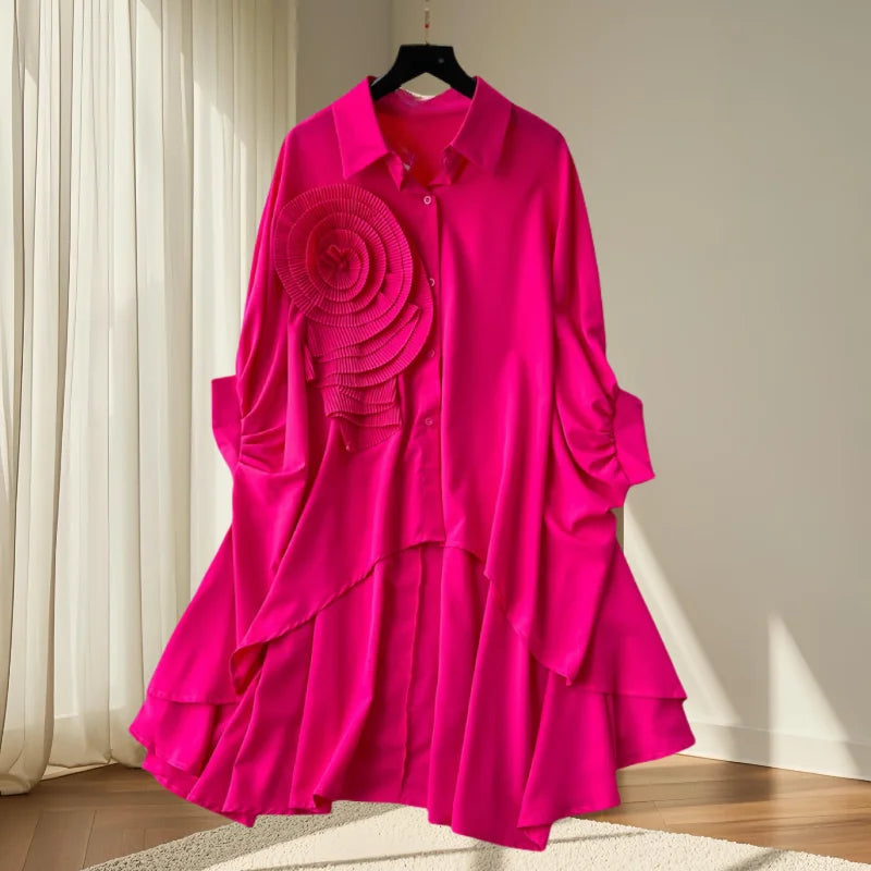 2025 European Loose Blouse – Women’s Batwing Sleeve Top - Inarah Trade Ltd