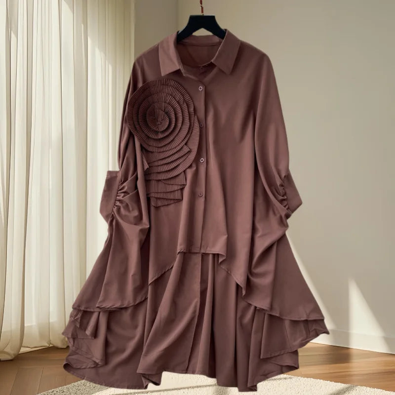 2025 European Loose Blouse – Women’s Batwing Sleeve Top - Inarah Trade Ltd