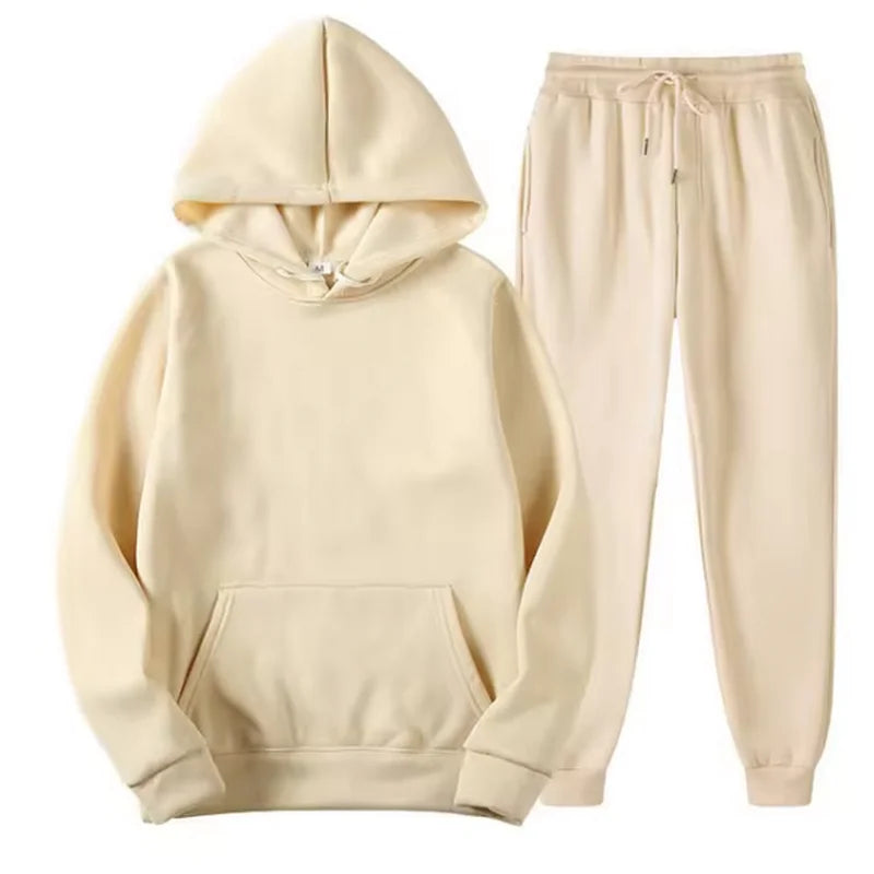 Hooded Tracksuit Set – Sweatshirt & Joggers - Inarah Trade Ltd