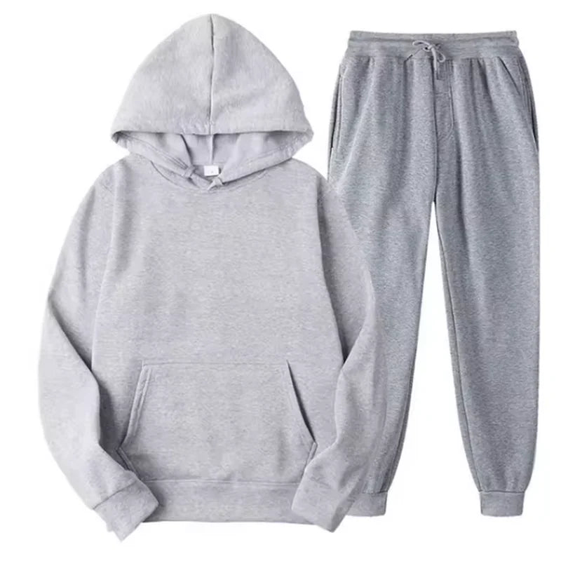 Hooded Tracksuit Set – Sweatshirt & Joggers - Inarah Trade Ltd