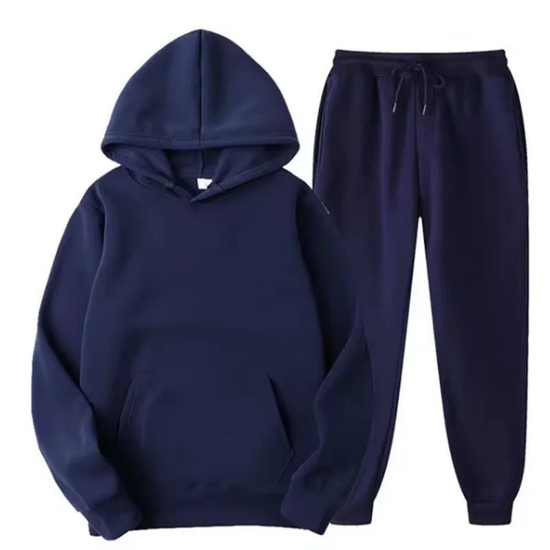 Hooded Tracksuit Set – Sweatshirt & Joggers - Inarah Trade Ltd