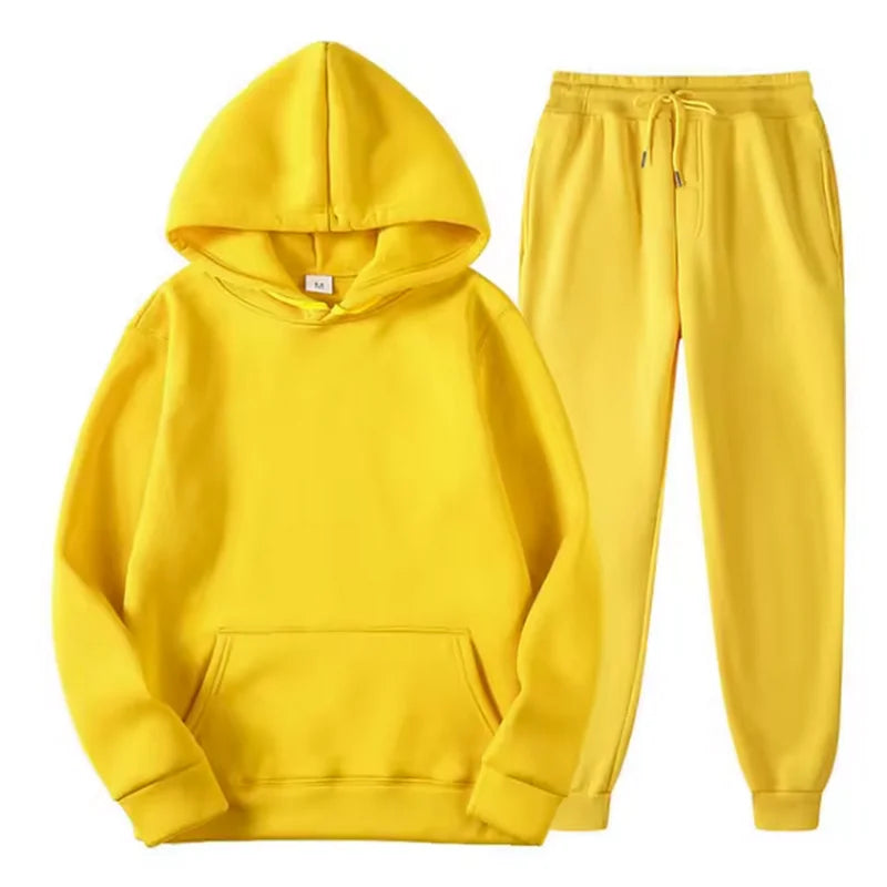 Hooded Tracksuit Set – Sweatshirt & Joggers - Inarah Trade Ltd