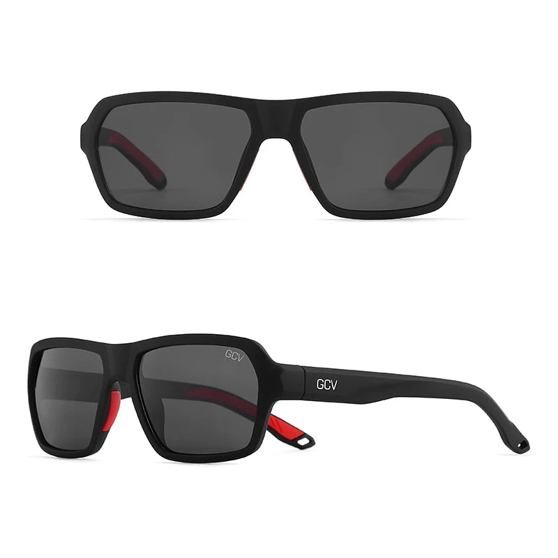 GCV Polarized Sports Sunglasses – Unisex TR90 Goggles - Inarah Trade Ltd