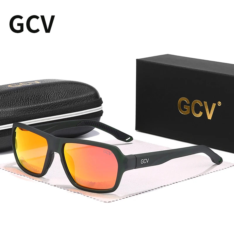 GCV Polarized Sports Sunglasses – Unisex TR90 Goggles - Inarah Trade Ltd