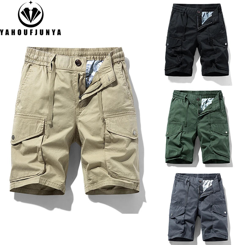 Men’s Cotton Cargo Shorts – Outdoor Leisure Style - Inarah Trade Ltd