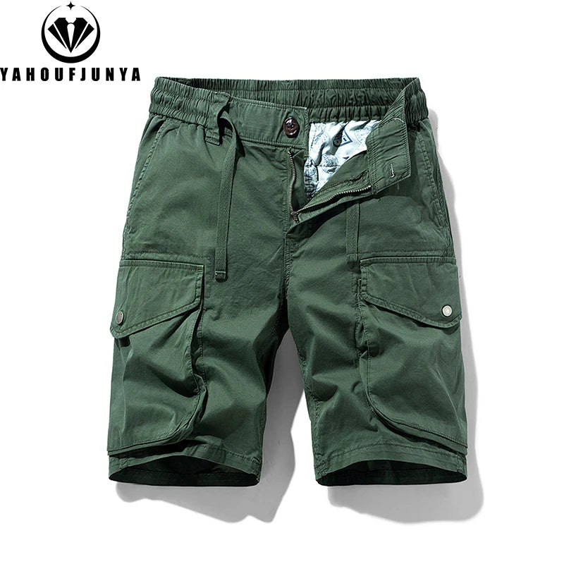 Men’s Cotton Cargo Shorts – Outdoor Leisure Style - Inarah Trade Ltd