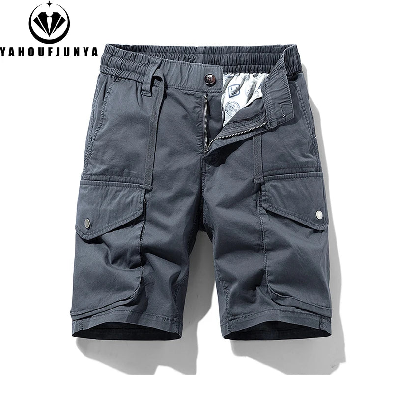 Men’s Cotton Cargo Shorts – Outdoor Leisure Style - Inarah Trade Ltd