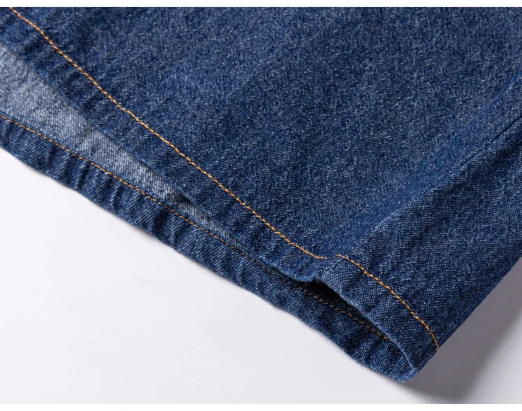 Men’s 100% Cotton Western Denim Shirt – Long Sleeve Workwear - Inarah Trade Ltd