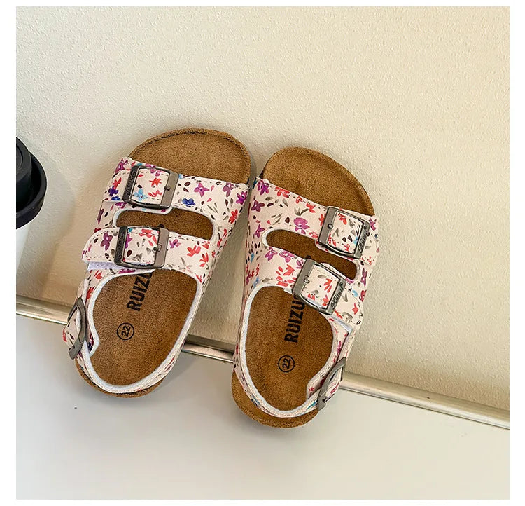 Kids' Summer Beach Sandals – Open Toe, Anti-Slip Soft Sole (Unisex) - Inarah Trade Ltd