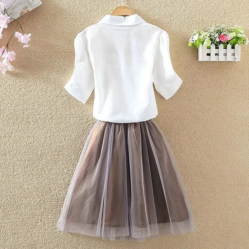 Summer Casual Women’s White Cotton Button-Up Shirt 2025 - Inarah Trade Ltd