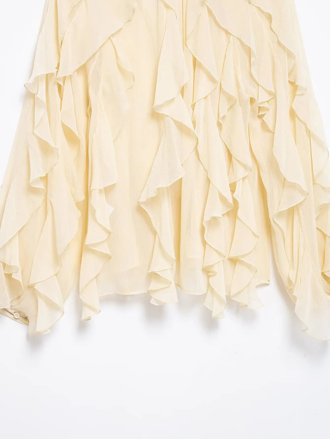 Oversized Ruffle Shirt – Wine Red Long Sleeve Blouse - Inarah Trade Ltd