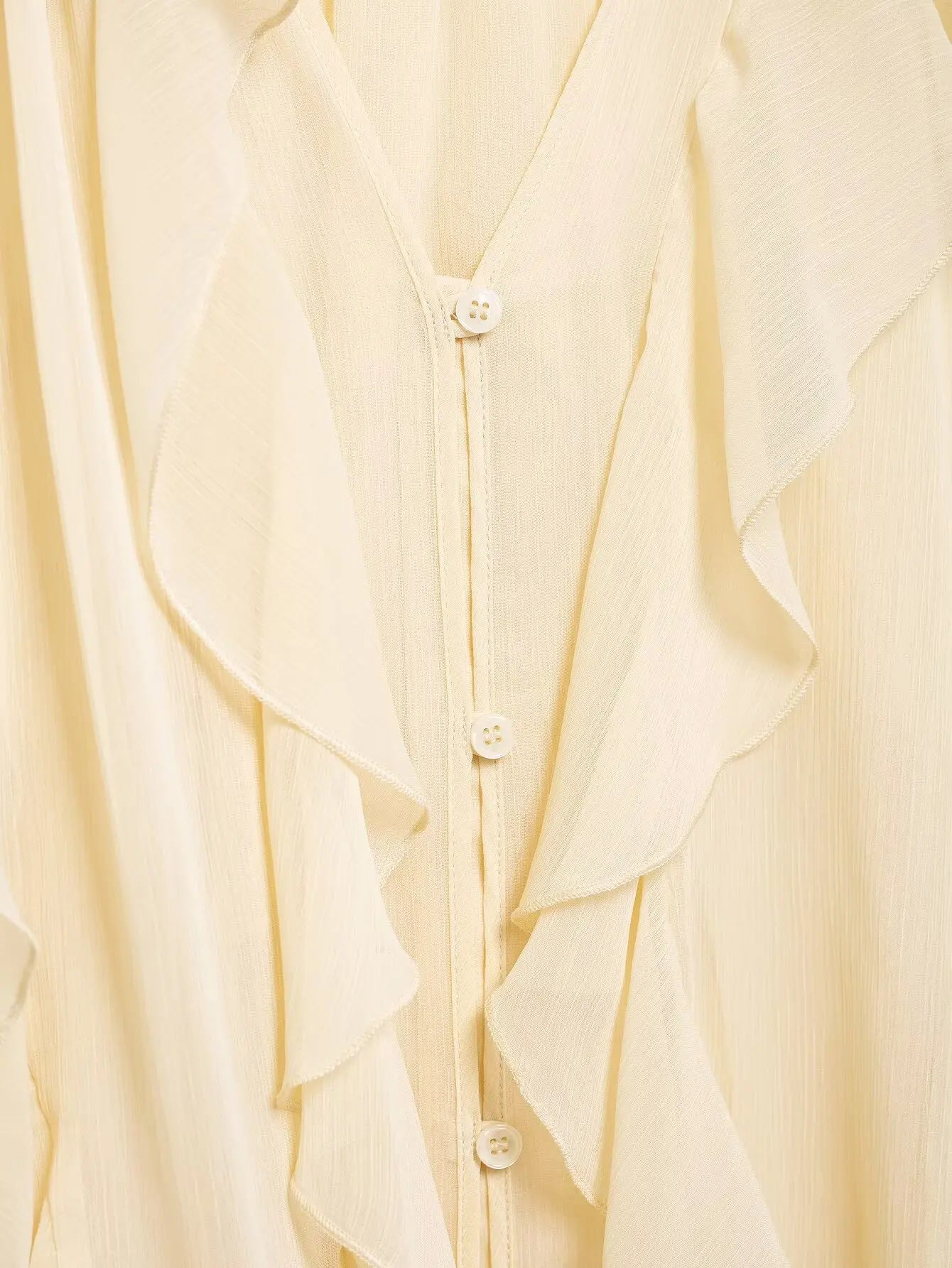 Oversized Ruffle Shirt – Wine Red Long Sleeve Blouse - Inarah Trade Ltd