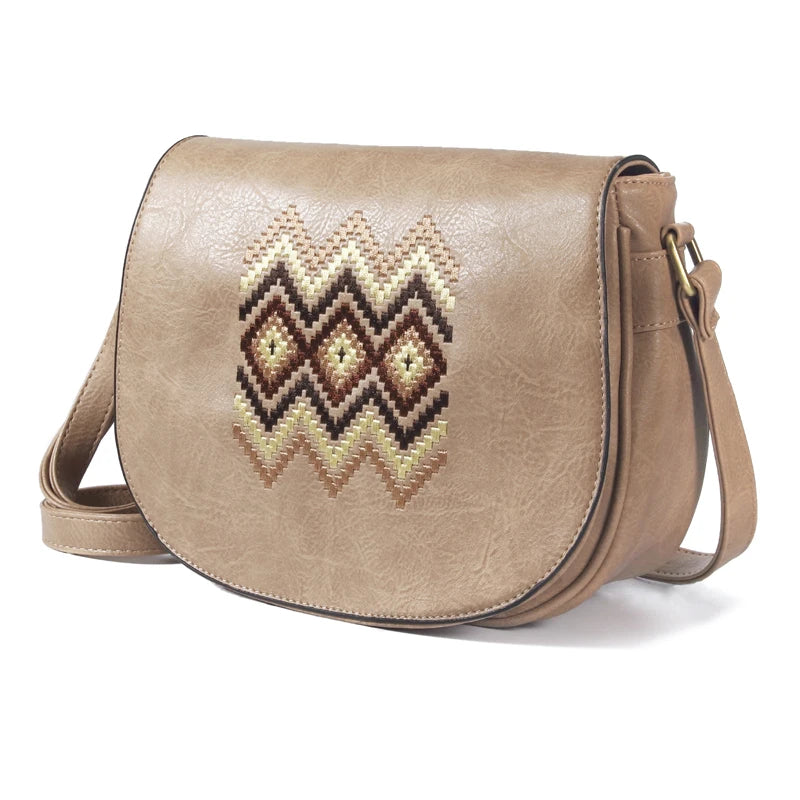 Chic Touch: Embroidered Vintage Bag - Inarah's Fashion