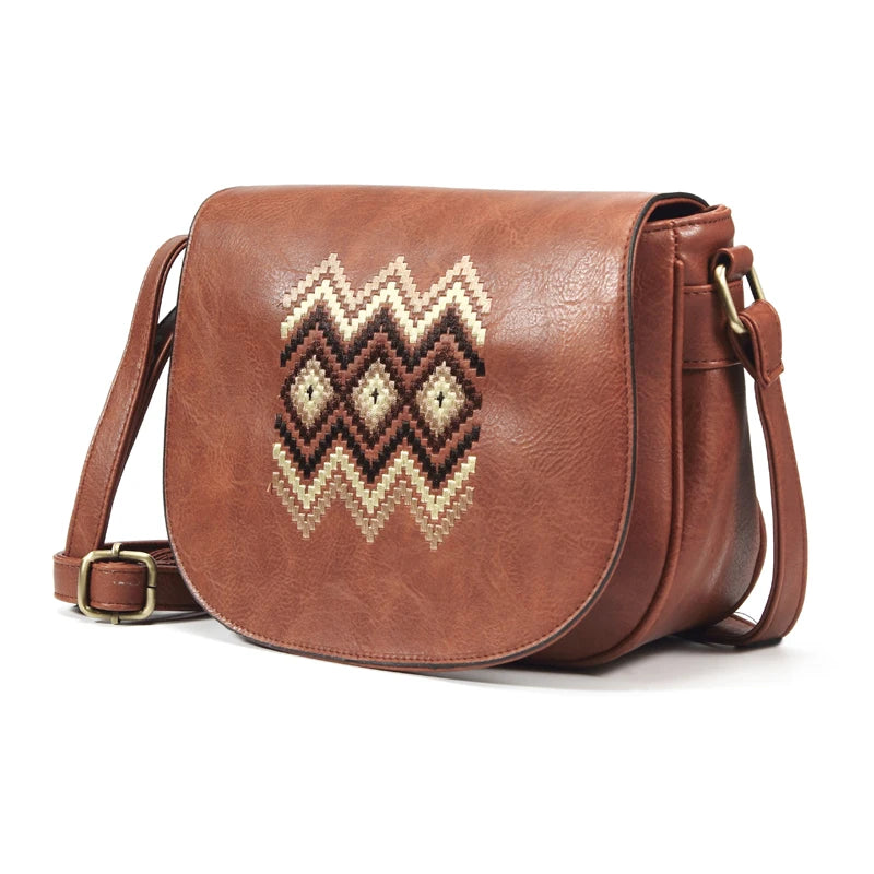 Chic Touch: Embroidered Vintage Bag - Inarah's Fashion