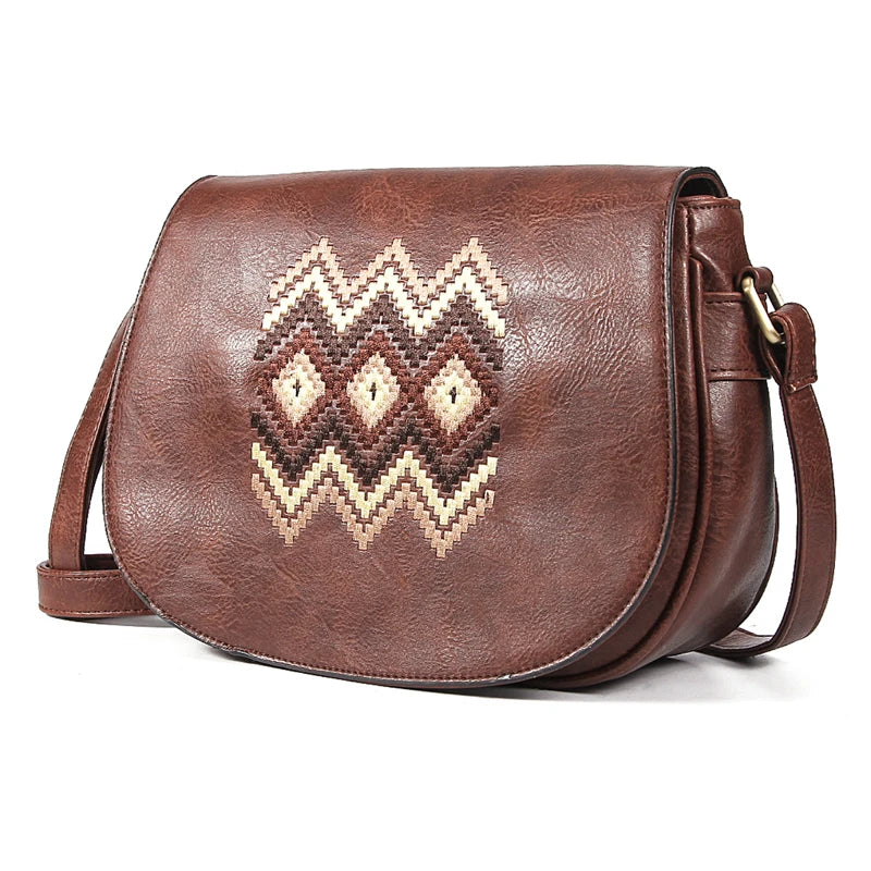 Chic Touch: Embroidered Vintage Bag - Inarah's Fashion
