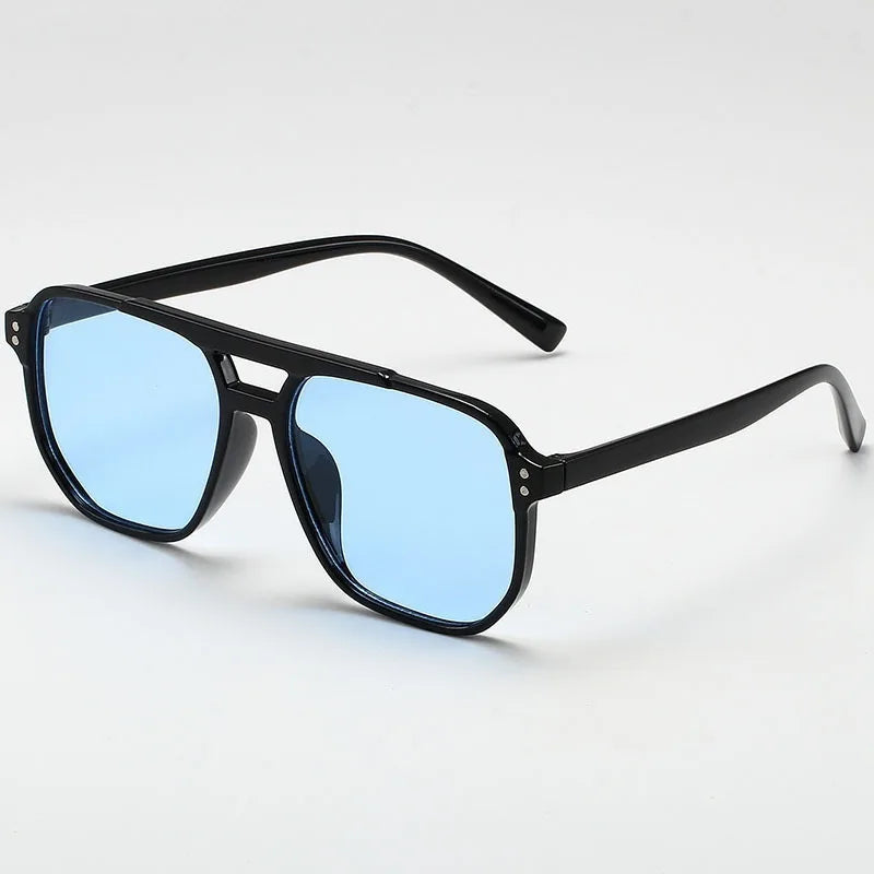 Bold Looks: Vintage Square Sunnies - Inarah's Fashion