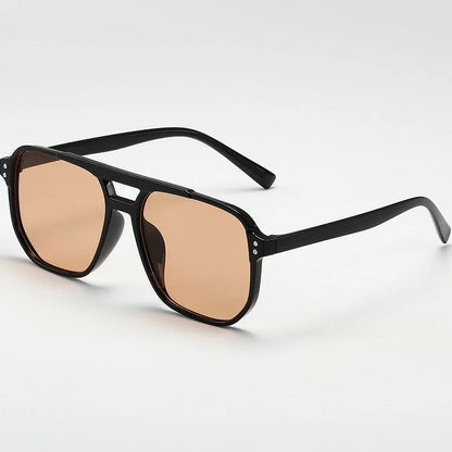 Bold Looks: Vintage Square Sunnies - Inarah's Fashion