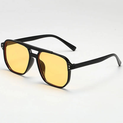 Bold Looks: Vintage Square Sunnies - Inarah's Fashion