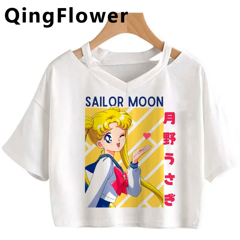 Kawaii Anime Harajuku T-Shirt – Fun & Cute Fashion - Inarah's Fashion