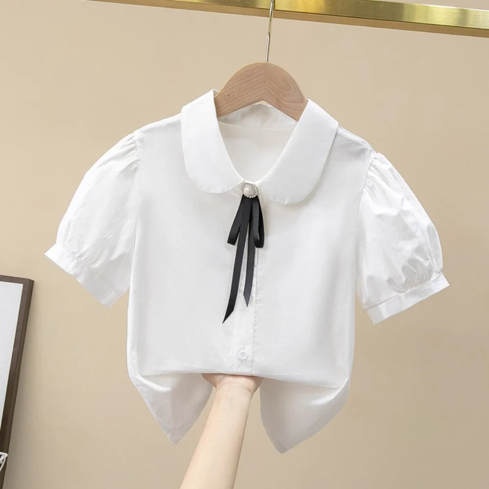 Cute Vintage T-Shirt for Girls – Fairy Streetwear Toddler Summer Top - Inarah Trade Ltd