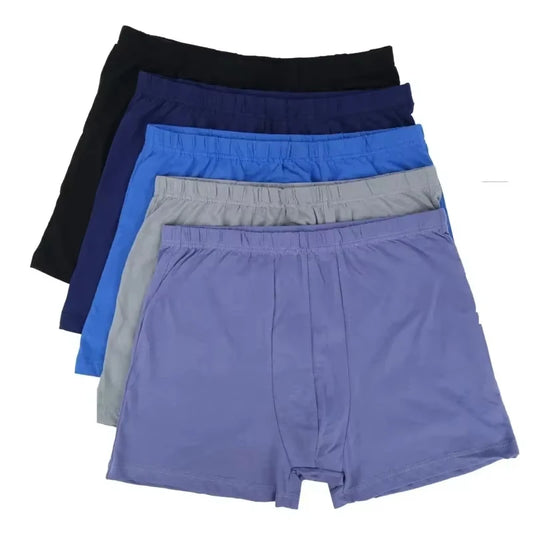 Pack Men’s Cotton Boxer Briefs  Loose Fit & Breathable - Inarah Trade Ltd