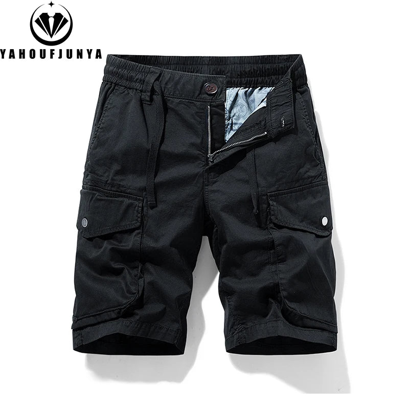 Men’s Cotton Cargo Shorts – Outdoor Leisure Style - Inarah Trade Ltd