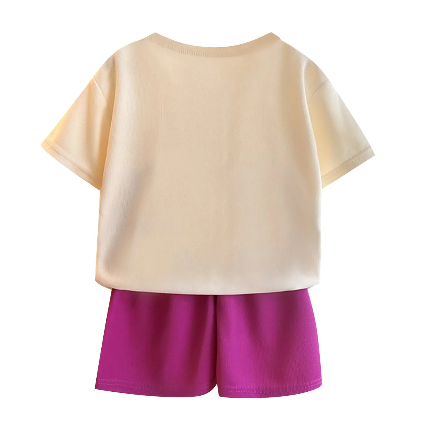 Baby Summer Outfit – Loose Fit Top & Shorts Set (2-Piece) - Inarah Trade Ltd
